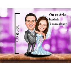 Çiftler karikatür biblo ATS_401